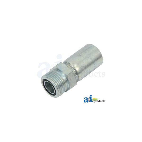 (HC-MF) Male Seal Lok - Rigid - Straight (w/ O-Ring) 8" x8" x2"